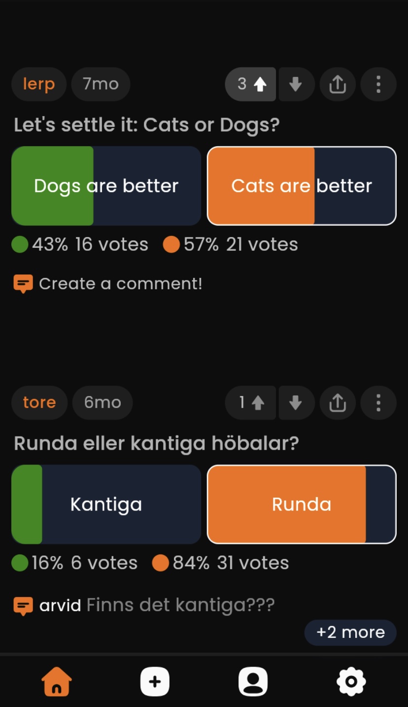 Mobile phone displaying Lurp